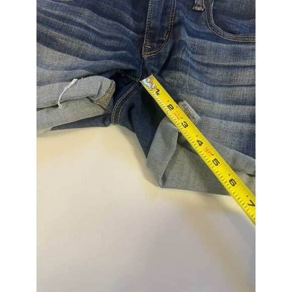 American Eagle Midi Blue Super Super Stretch Womens Denim 0 - Picture 6 of 12